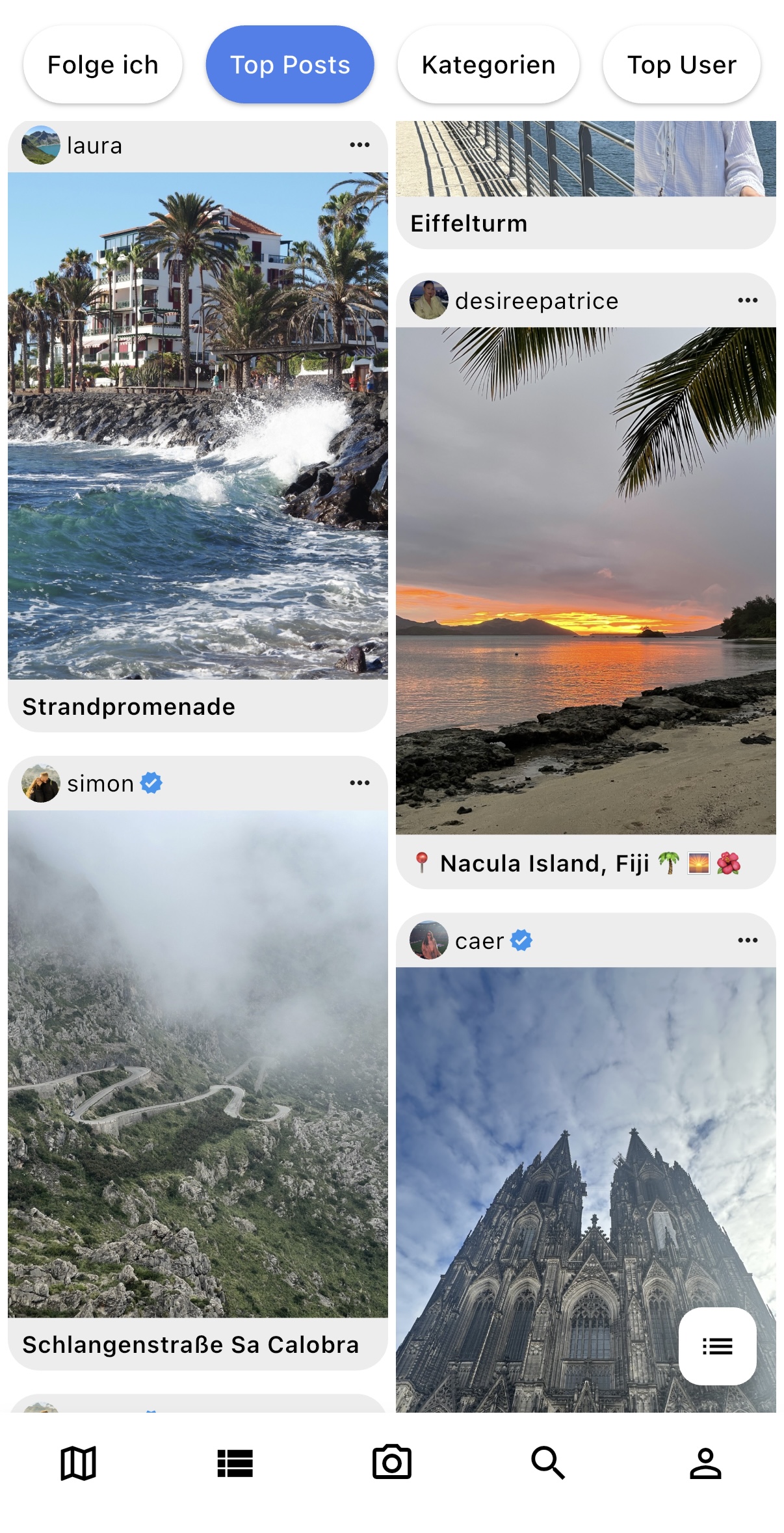 PicLoc Screenshot - Entdecke Locations